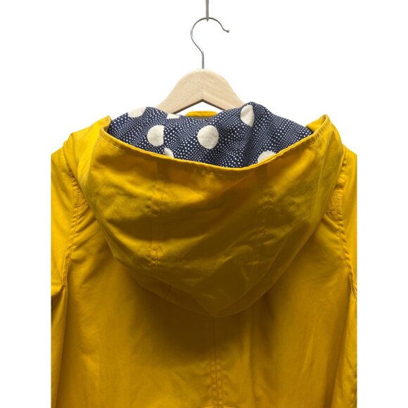 Anthropologie Daughters of the Liberation Yellow Hoodie Anorak Rain Jacket - Picture 8 of 8